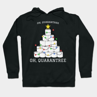 Oh Quarantree Toilet Paper Tree Funny Christmas 2020 Hoodie